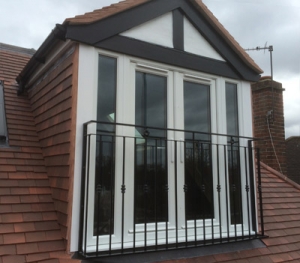 Aluminium windows and doors are great for loft extensions